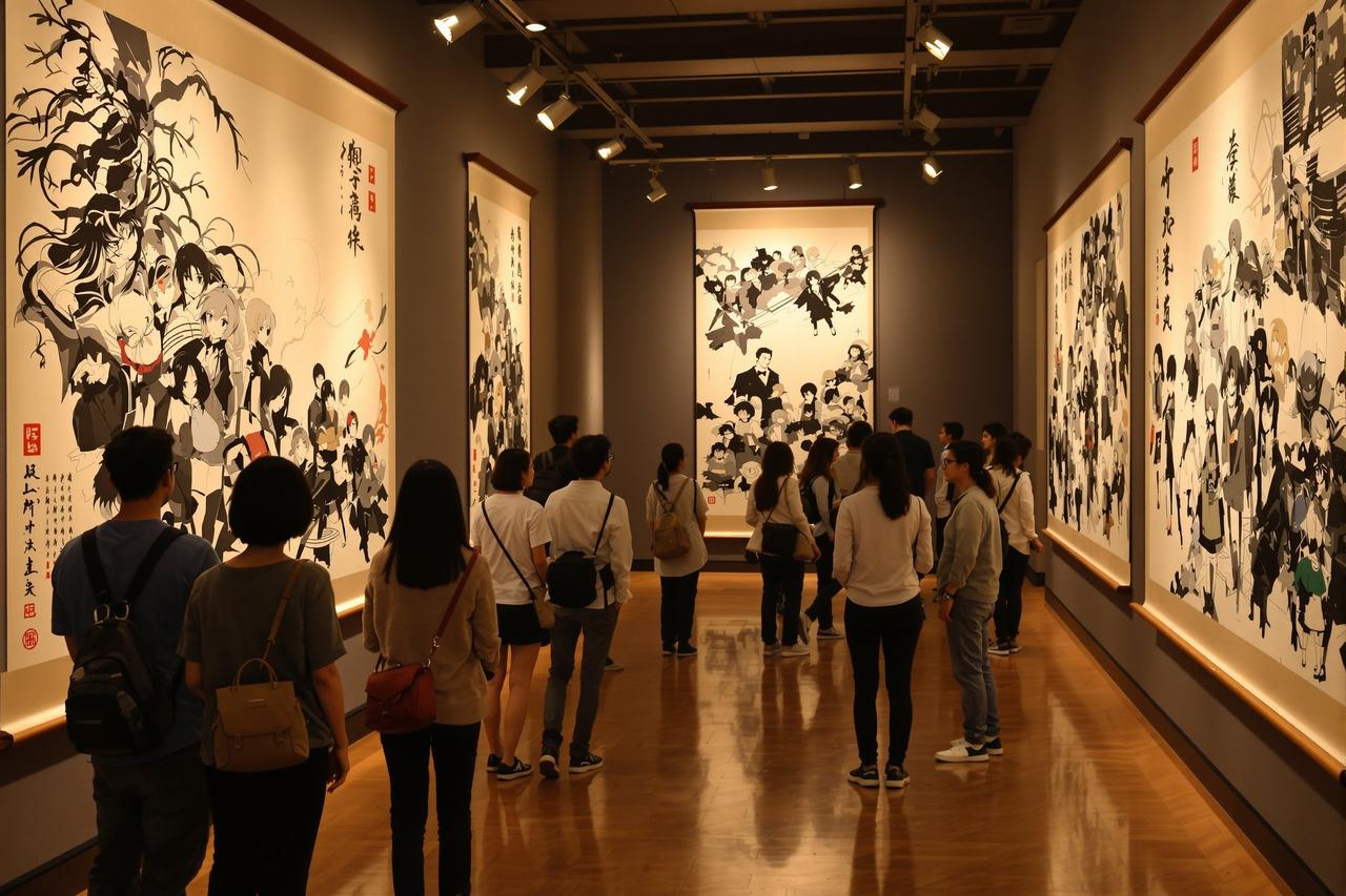 日本里番动漫特别企划 - 水墨丹青——国风动漫艺术展